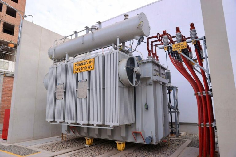 Viceministro de Electricidad inaugura primera Subestación eléctrica sostenible que beneficiará a 80 mil familias